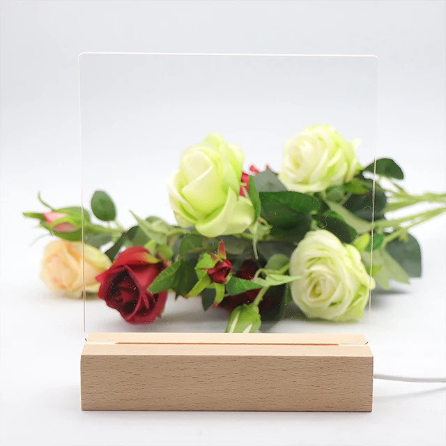 Set Da 4 Basi LED In Legno Con Pannello Luminoso E Interruttore USB – Luce Calda, 150x45x30 Mm, Perfette Per Cristalli, Acrilico E Oggetti Decorativi
