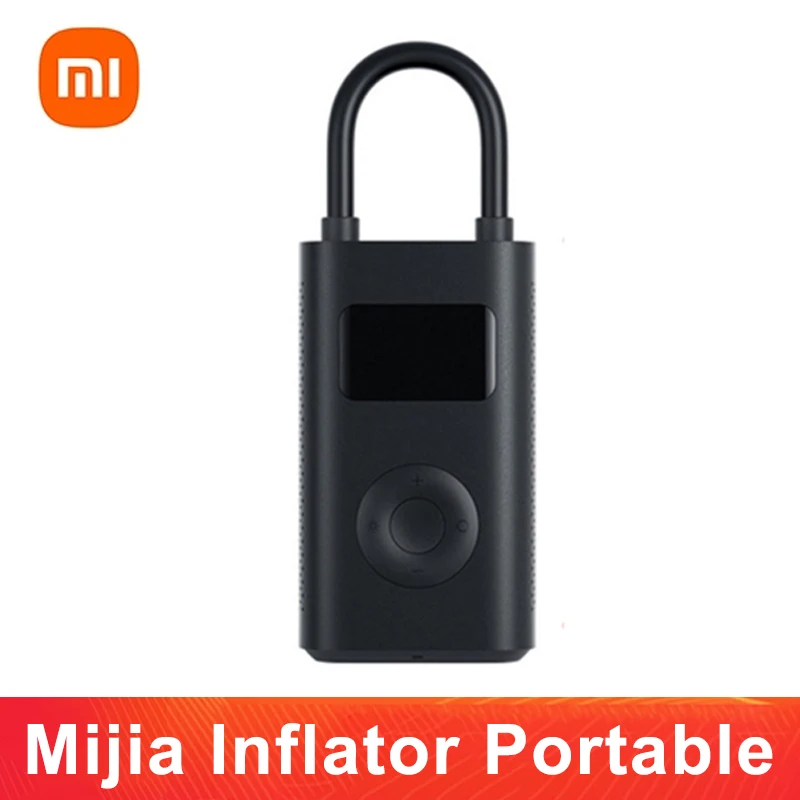 Xiaomi Mijia Inflator Portable 1S 12L MIN LED Smart Digital Tire Pressure Sensor Electric Pump For Bicycle Motorcycle Car Soccer 