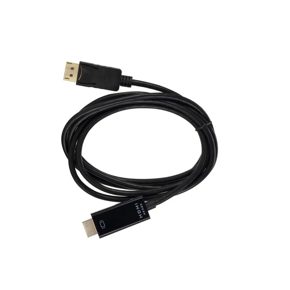 1,8 метров Displayport Кабель DP-HDMI адаптер 1080P 4K разрешение высокоскоростной длинный кабель конвертер шнур