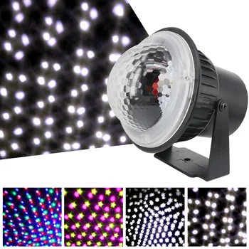 

LED Magic Ball Stage Light Snowfall Projection Lamp 85-265V Stage Lighting Effect For Christmas Holiday Party EU US UK AU