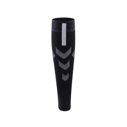 2PC Sports Calf Protector Socks with Double Wave Silicone Single Non-slip Elastic Compression Sleeves
