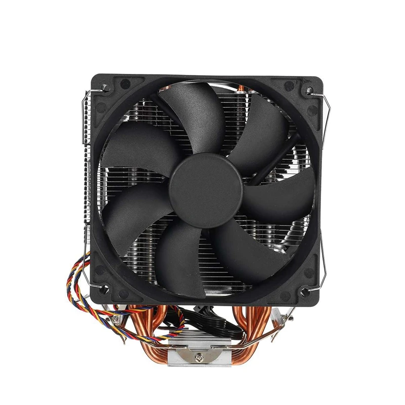 

PPYY NEW -CPU Cooler 12Cm Fan 6 Copper Heatpipes 4Pin Radiator Single Fan Cooling Cooler for LGA 1150/1151/1155/1156/1366/775/20