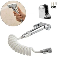 Shattaf Toilet Bidet Douche Spray Kit Shower Head Bracket Hose Sprayer Set Part Shattaf Toilet Bidet Douche Spray Kit Shower Head Bracket Hose Sprayer Set Part
