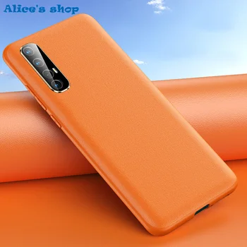 

Luxury Full Camera Protection Back Cover For Oppo Reno3 Pro Case Slim Soft Leather & TPU Shockproof Case For Oppo Reno 3/ Pro