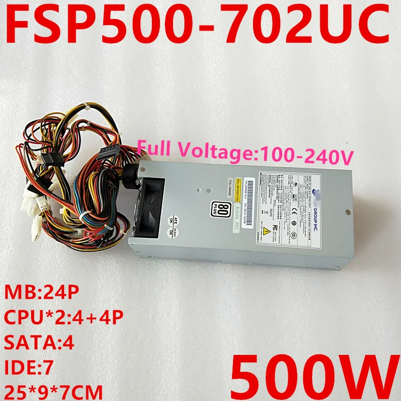 Блок питания для FSP 2U 500W блок питания FSP 500-702UC