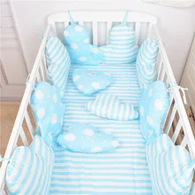 Занавеска для кровати из чистого хлопка, Детская кровать в облачном стиле