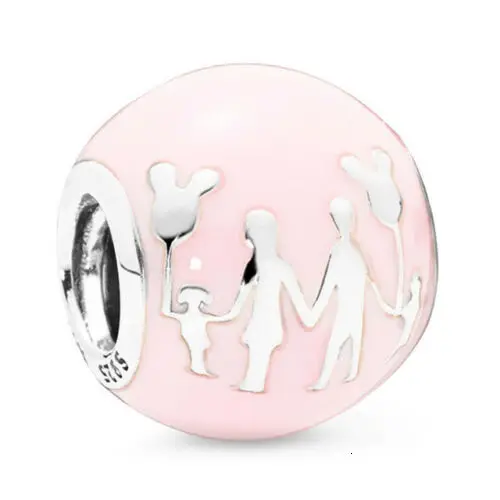 

Authentic 925 Sterling Silver Best Home Family Love Beads Charm Clear Fit European Beads Charms Pandora Bracelets Jewelry