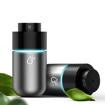 

Car Mini USB Air Humidifier Aroma Diffuser Essential Oil Air Purifier W / LED Portable Car Humidifier Ventilation