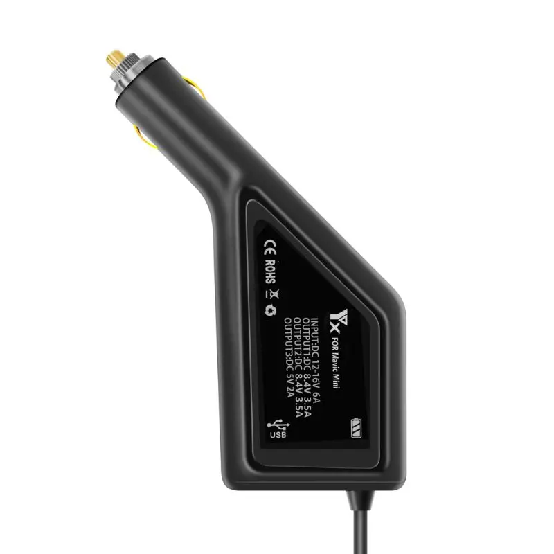 Buy Car USB Charger Adapter For DJI Mavic Mini Battery Remote Controller Phone GPS C90F