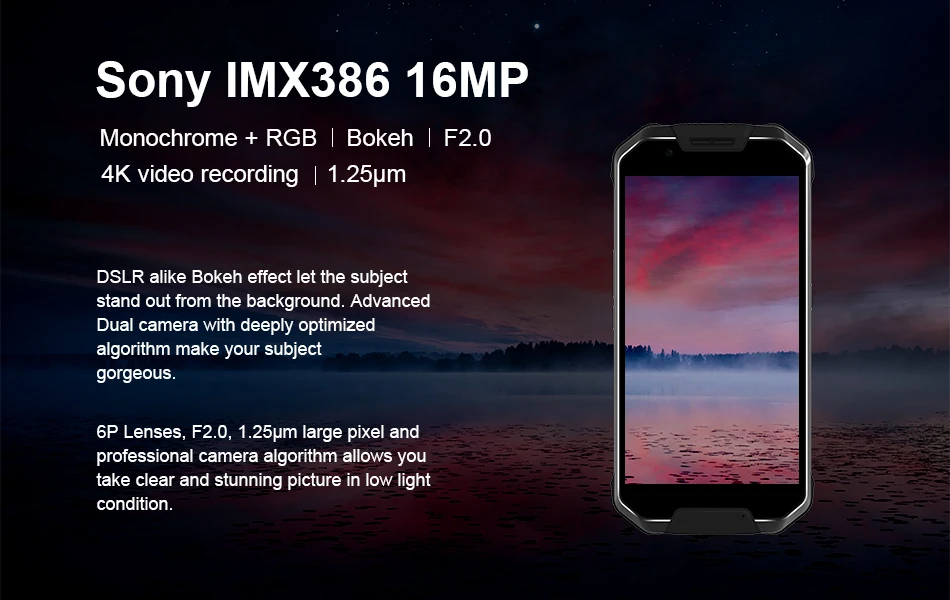 AGM X2 прочный IP68 водонепроницаемый смартфон 6000mAh быстрая зарядка 6G+ 64G/128GB мобильный телефон 5," Восьмиядерный 16.0MP камера NFC VOC
