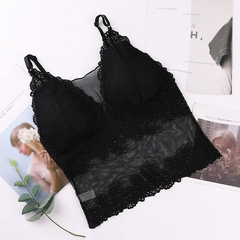 Женский кружевной топ на бретелях с цветочным рисунком, сексуальный кружевной топ на бретельках с цветочным рисунком, бюстгальтеры, майка без рукавов, бюстгальтер на бретельках, вязанный крючком Топ