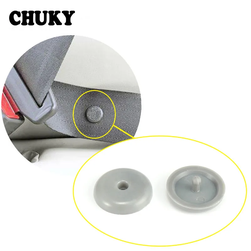 

2sets Car Seat Belts Stop Button for Toyota Avensis t25 Corolla RAV4 Yaris chr Auris Camry 40 Skoda Rapid Octavia A7 A5 2 Fabia
