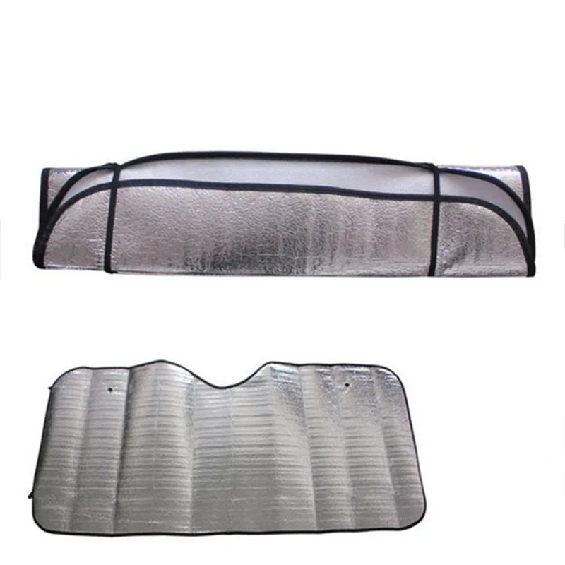 

Automobile Sunshade Single Side Silver 130*60 Foam Sun Shade Sun Blocking Insulated Sun Block Manufacturers Direct Selling