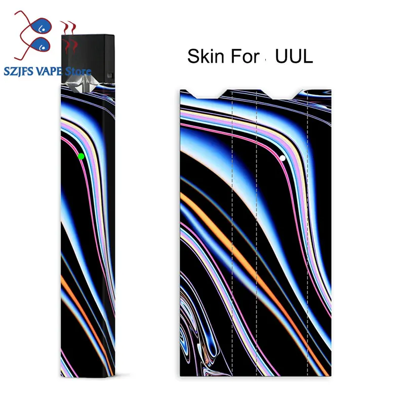 

Fashion Sticker For JUU Electronic Cigarette With 20 patterns Vape Skin Stickers