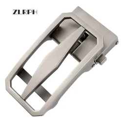 Zlrph moda masculina liga de negócios fivela automática fivelas de cinto para 3.5cm catraca vestuário acessórios
