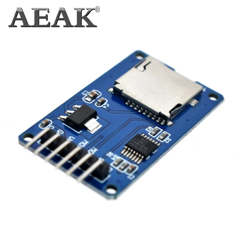 AEAK 1 шт. карта памяти Micro SD плата расширения Mciro TF защитный модуль SPI для Arduino Promotion|spi