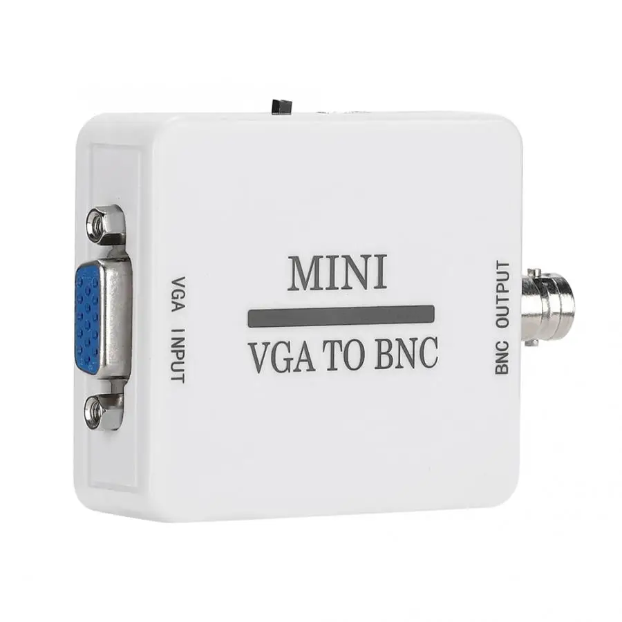 Cavo audio Mini HD VGA a BNC 1920X1080 USB Video Converter per HDTV Monitor Tv Computer cavo audio