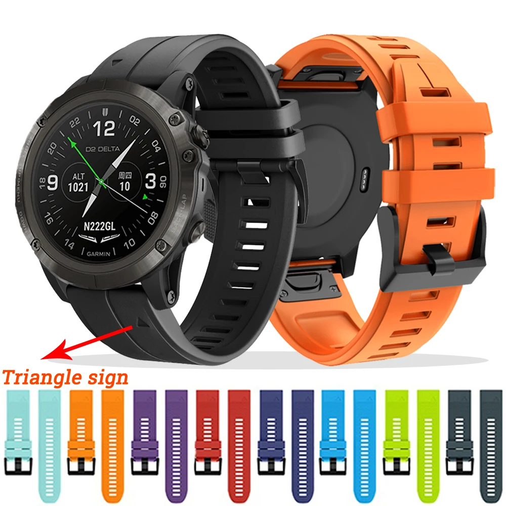 Cinturini Per Cinturini Da 26Mm Quick Fit Per Garmin Fenix 3 Hr 5X Plus 6X Pro Quatix 3 Tactix Bravo Charlie Delta Descente Mk1 Bracciale