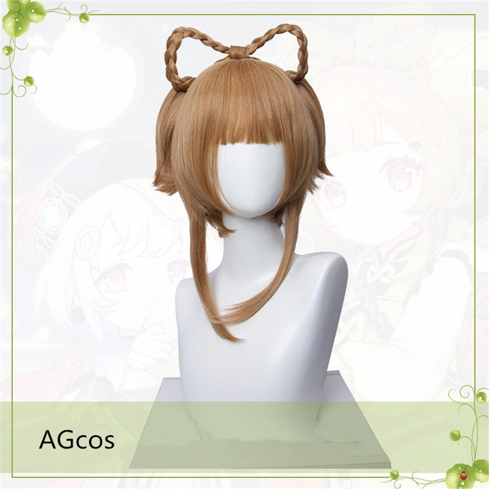 

AGCOS Game Genshin Impact Yaoyao Cosplay Wig
