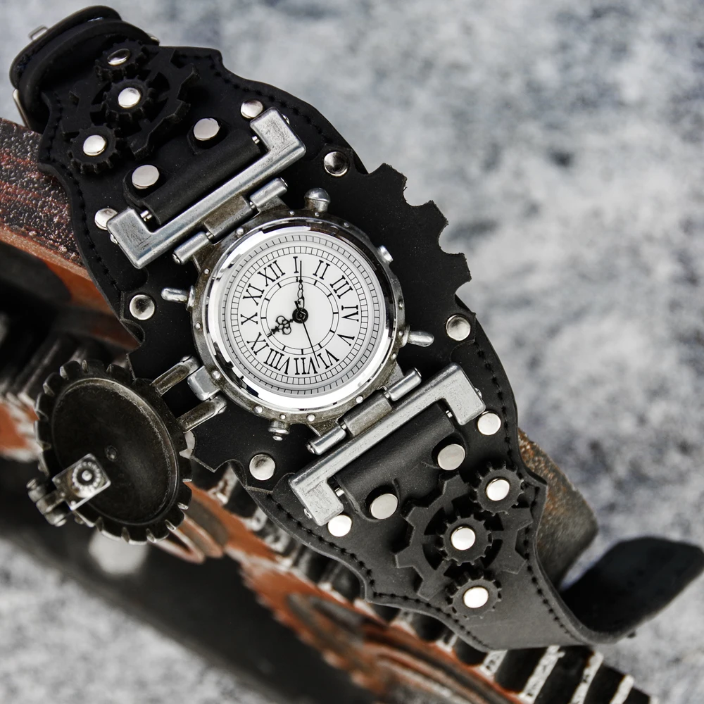 Devil сережки стимпанк часы оригинальные Relojes Exteriores Ретро Reloj Хронограф