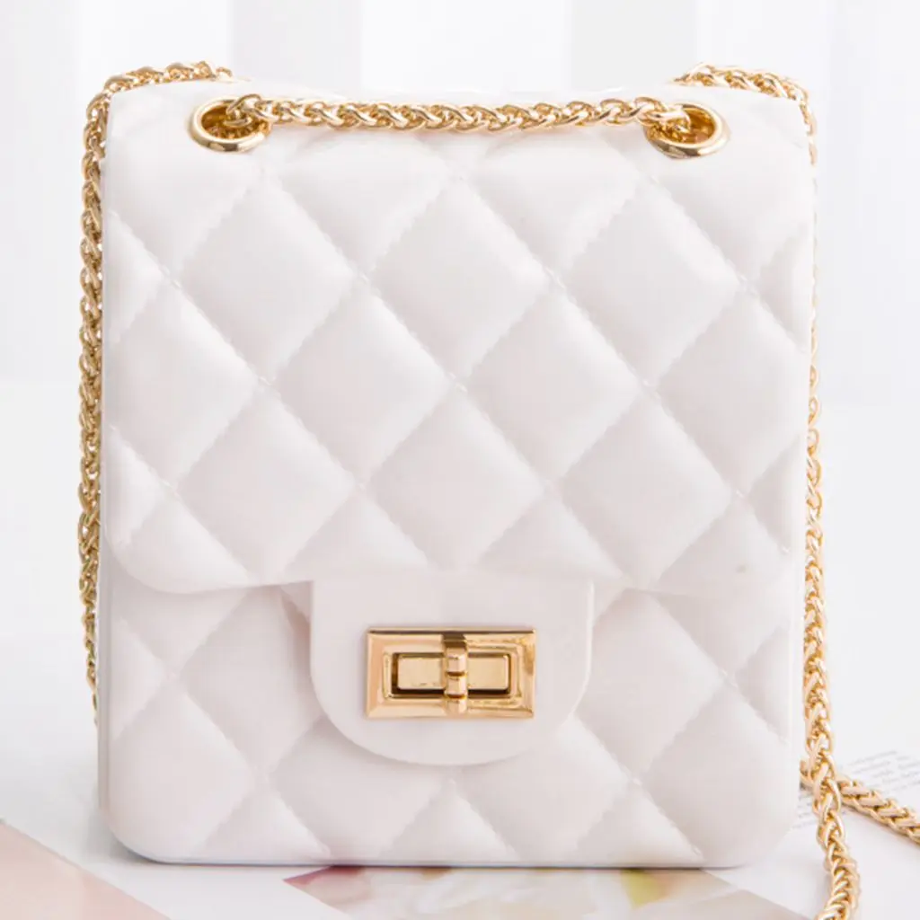 Jelly Melissa Club Women Handbags 2021 Summer New Style Diamond Little Bag Diagonal Purses and Handbags Luxury Designer