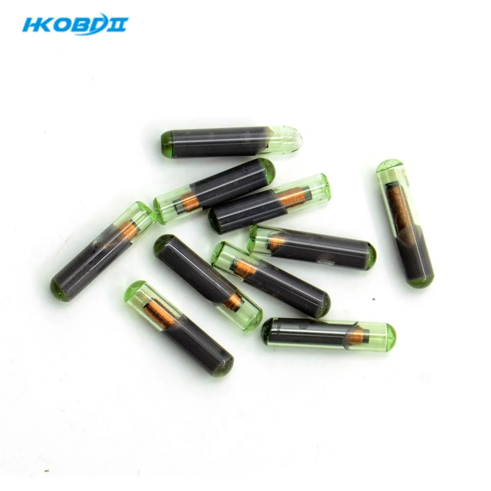 ID48-Glass HKOBDII 10 шт. 4D 4C 46 г ID48 чип для KD-X2 KD чип пустой копия ключа автомобиля чип для KD X2 пульт дистанционного управления для Tango/H618Pro программист Чип - Количество кнопок: ID48-Glass
