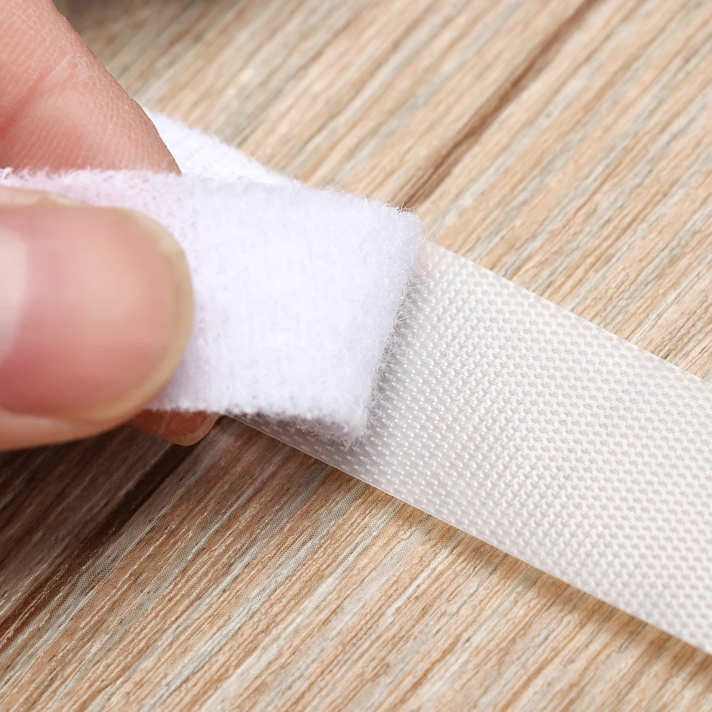 6/8/20mm Magic Tapes Sticker Width Doll Sewing Clothes Stickers Fastener Tape Sewing Paste Strap DIY Doll Clothing Accessories