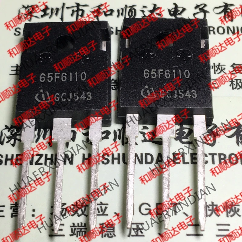 10 шт./лот и 65F6110 IPW65R110CFD TO-247