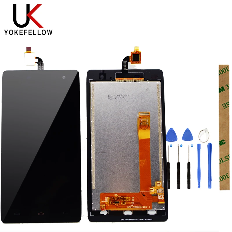 

100% Tested LCD Display For Homtom HT20 LCD Display Screen with Touch Digitizer Panel Assembly