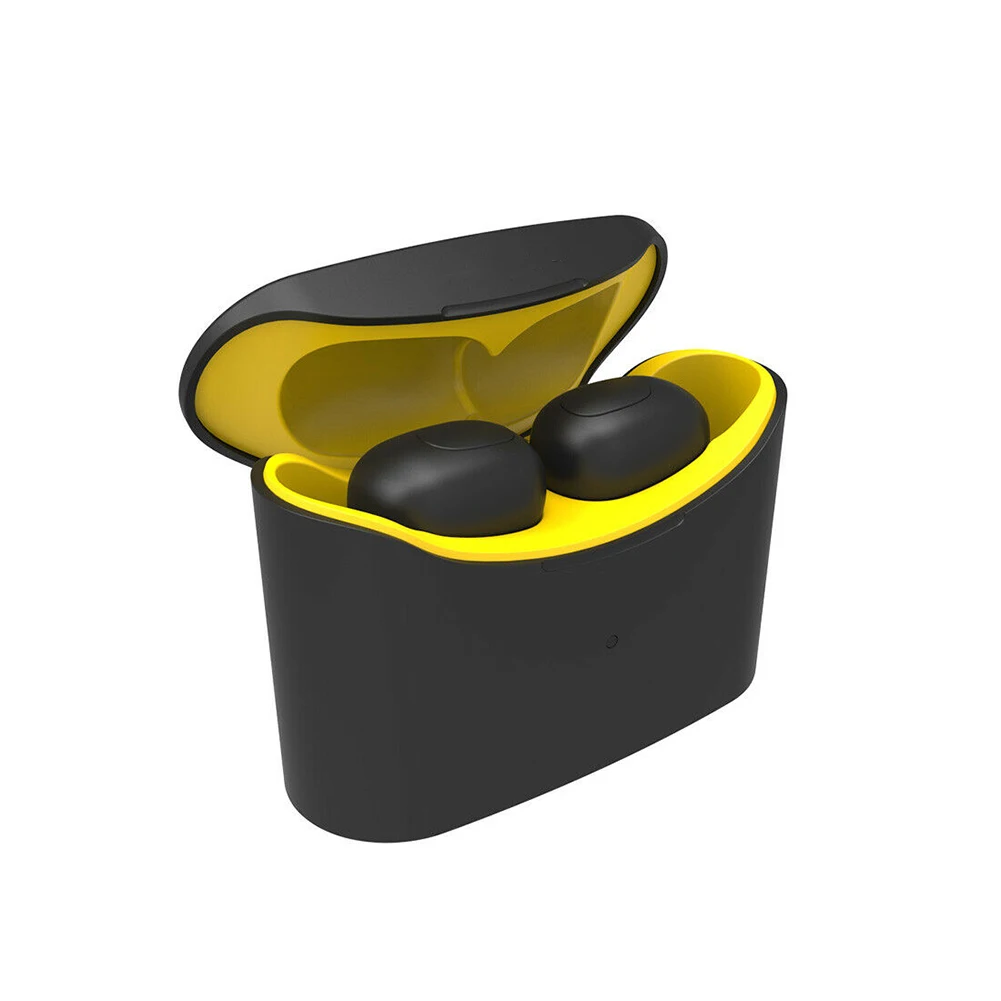 1 пара 3D стерео Bluetooth 5,0 Спортивные Беспроводные наушники с зарядным устройством звук двойной микрофон Портативный T Elf бас ABS