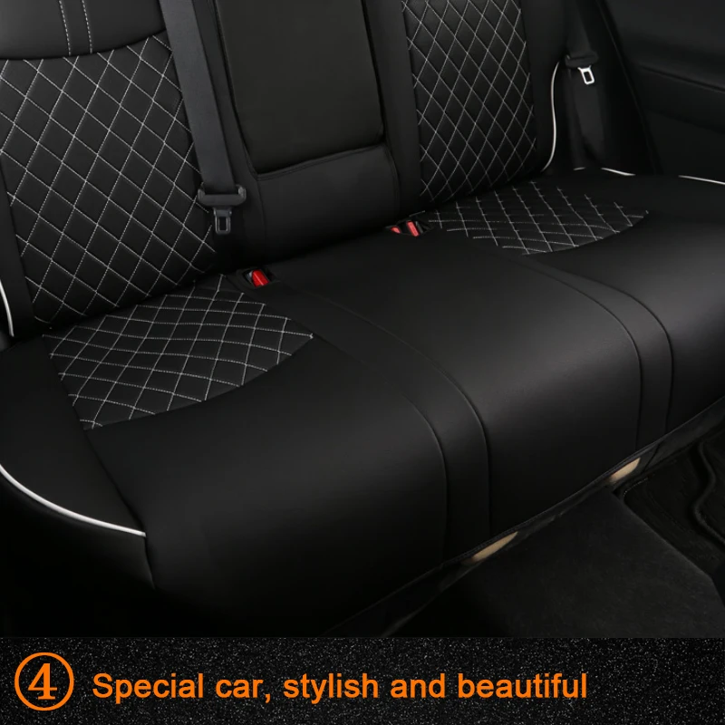 Чехлы для автомобильных сидений, набор кожаных чехлов для Toyota RAV4 Hybird XA50,-Н. В., чехол для автомобиля, Стильный чехол для сидений, подушка, аксессуары для интерьера