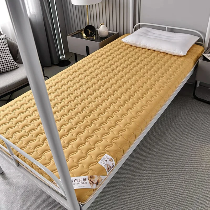 Mattress Elastic Cushion Home Foldable Soft Student Dormitory Single Double tatami Sleeping Pad Spring Autumn Mat air mattress latex mattress tatami mattress