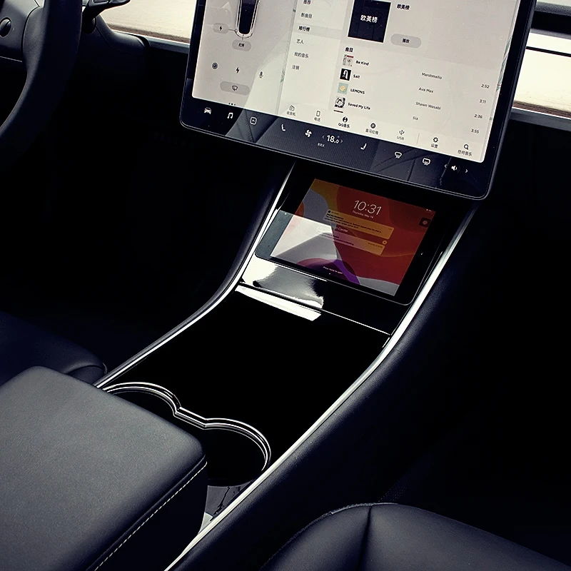 

for Tesla Model 3 Y Center Console Accessories Kit Mount Holder Stand Carplay Music Navigation tConsole for Apple iPad mini 4 5