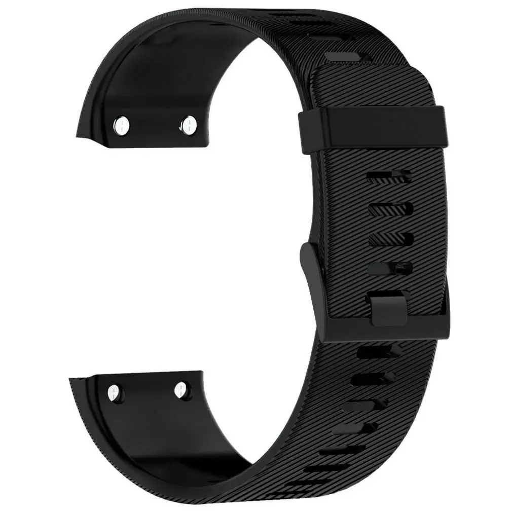 

For Garmin Forerunner 35/30 Smartwatch Replacement Strap Official Pattern Black Buckle Sports Replacement Wristband