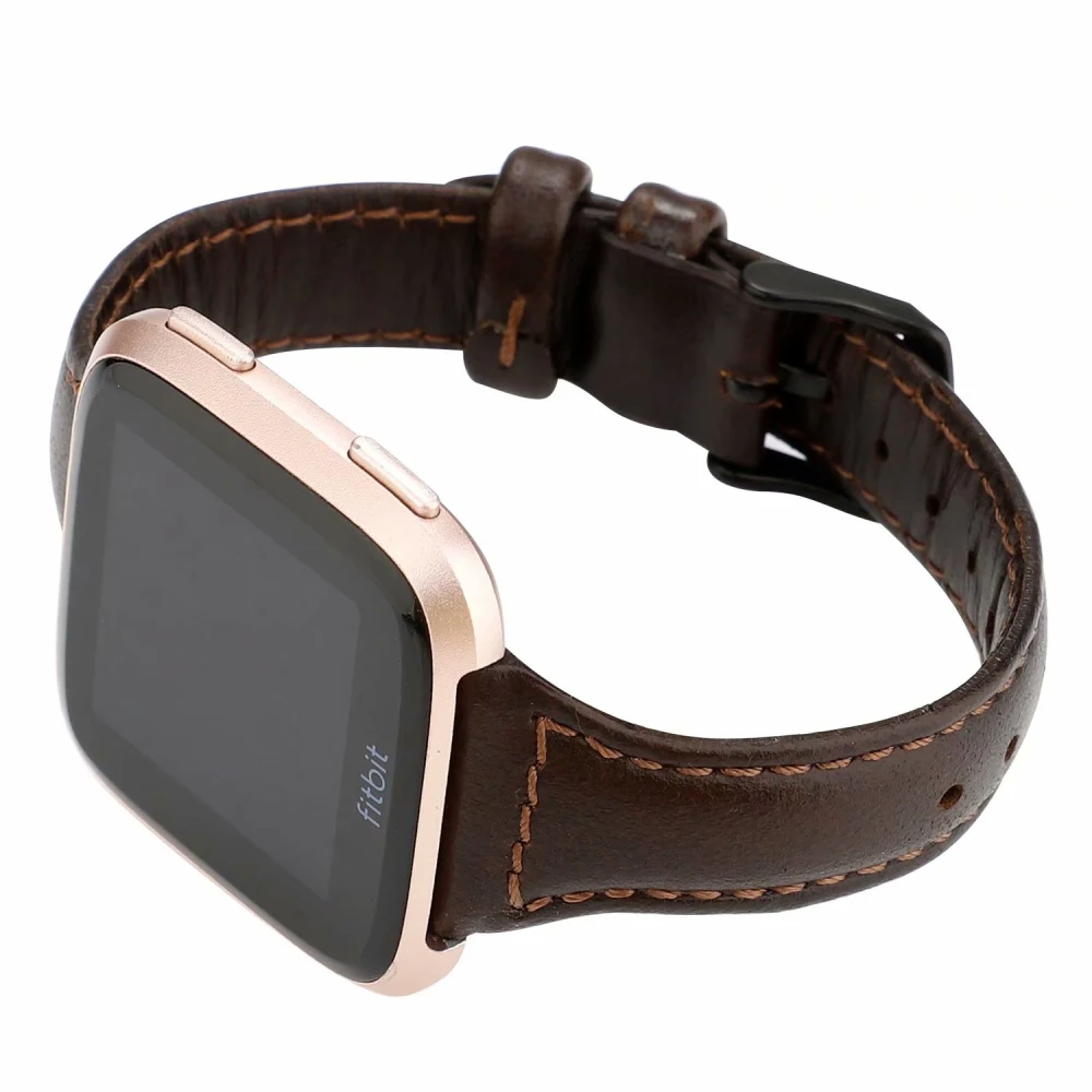 Кожаный ремешок на петлю для Fitbit Versa/Lite сменный браслет на запястье подходит для бит стих Браслет Смарт-часы аксессуары