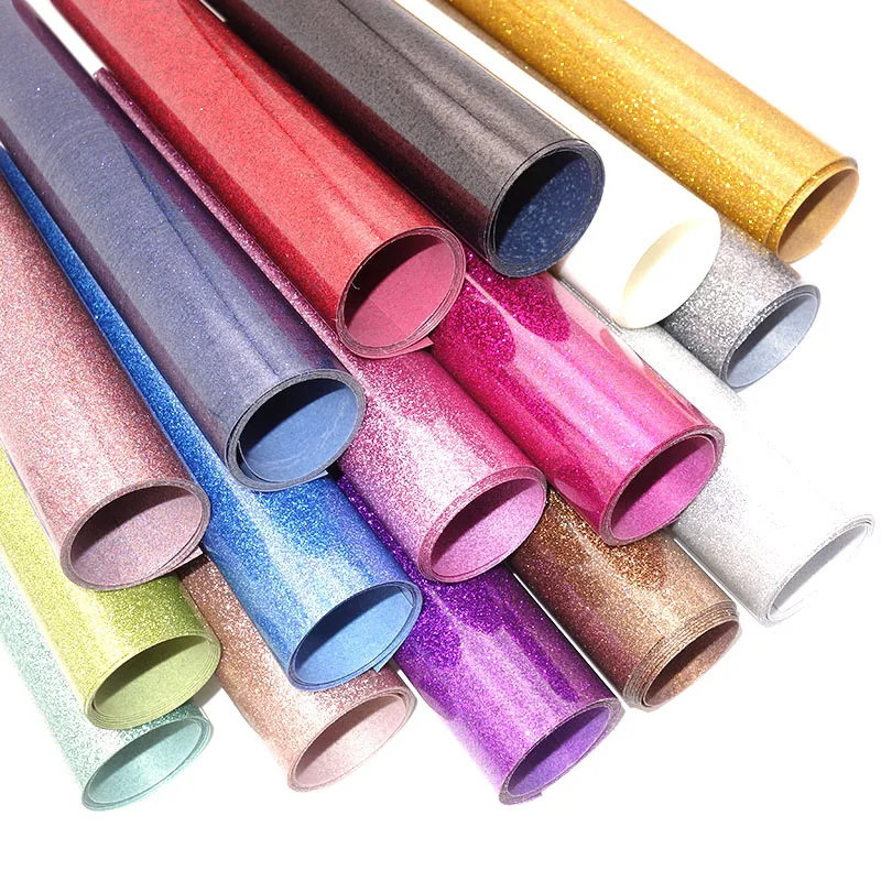 Heat Transfer Glitter Vinyl Iron On 3