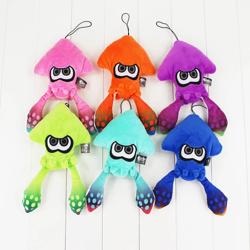 25 см Inklings плюшевый кальмар игрушки Inkling мягкая кукла подвеска для детей| |