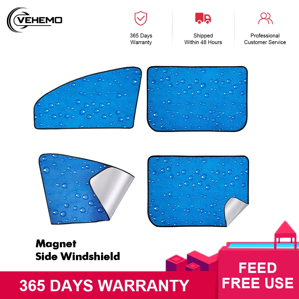 Car Water Front Back Rear Heated Windshield Sunshade Window Windscreen Cover Sun Shade Auto Visor cover Solar Protection | Автомобили и