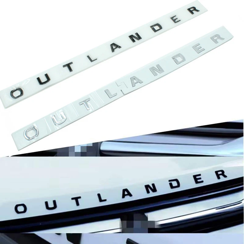 Autocollants Chrome Lettres Et Chiffres Voiture - 200 Pièces - Alliage De Zinc - Adhésif Fort