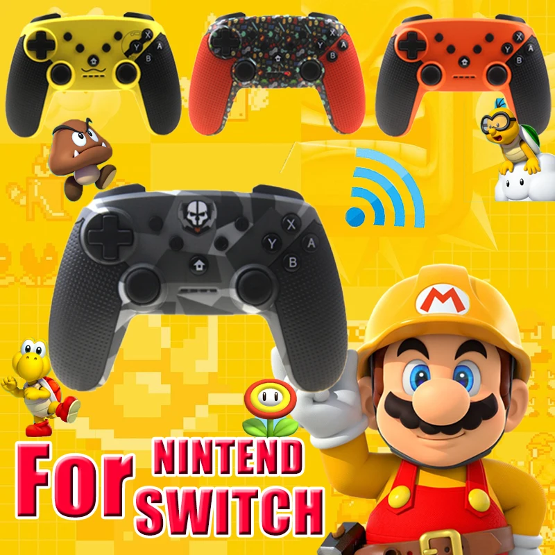 Беспроводной Bluetooth геймпад игровой джойстик контроллер для nyd Switch Pro NS Хост Bluetooth контроллер вибрации