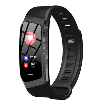 

E18 Smart Wristband Oximeter Touch Screen Magic Color Swim Detect Heart Rate
