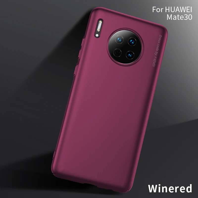 X-level Knight Series Pc чехол для huawei Mate30 Pro корпус жесткий чехол для телефона чехол s для huawei Mate30 Pro задняя крышка - Цвет: Wine Red