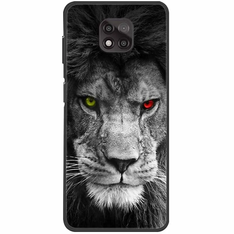 Butterfly Silicone Soft Phone Cover and Protector for Moto G Power and Play