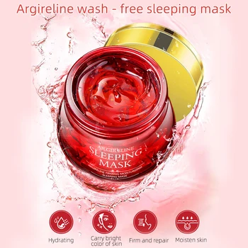 

New Wash-free Sleeping Facial Mask Moisturizing Shrinking Pores Firming Skin Moisturizing Sleep Gel Mask Nourishing P9