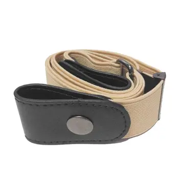 

89x3.5cm 89x3.5cm Lazy Buckle-Free Elastic Waist Belt Stretchy Women Men Unisex Jeans Pants Dress Waistband Invisible Adjustable