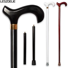 

97cm Wooden Handle Black Walking Stick Man Decorative White Walking Canes Women Fashion Elegant Red Walking Stick