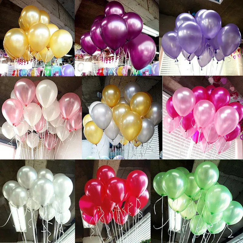 

10pcs Glitter Confetti Latex Balloons Romantic Wedding Decoration Baby Shower Girl Birthday Party Decor Clear Air Balls Balloons