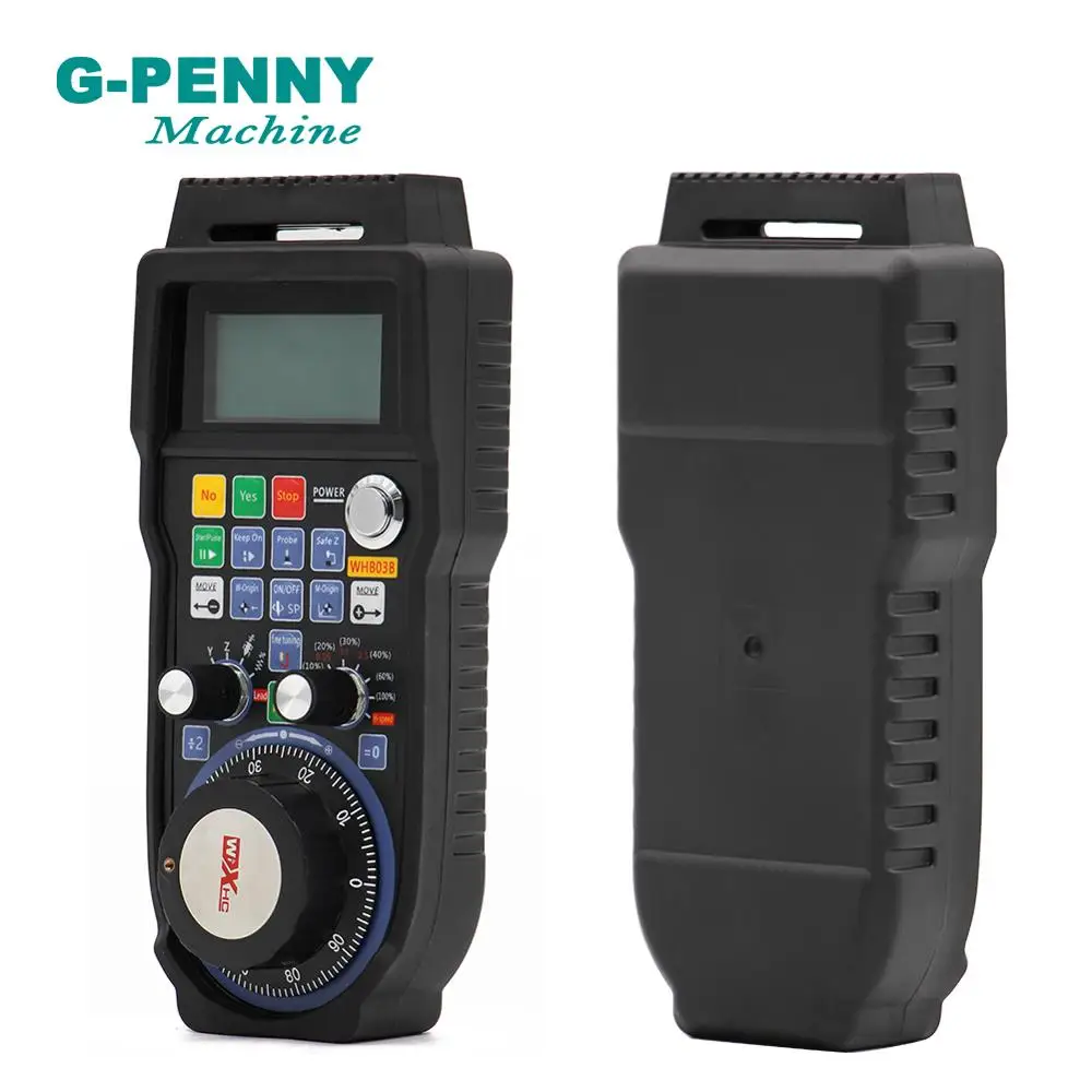 CNC 3Axis USB NC Studio Wireless Remote Handle CNC pulse generator MPG Weihong WHB03B HandWheel for Router Engraving Machine
