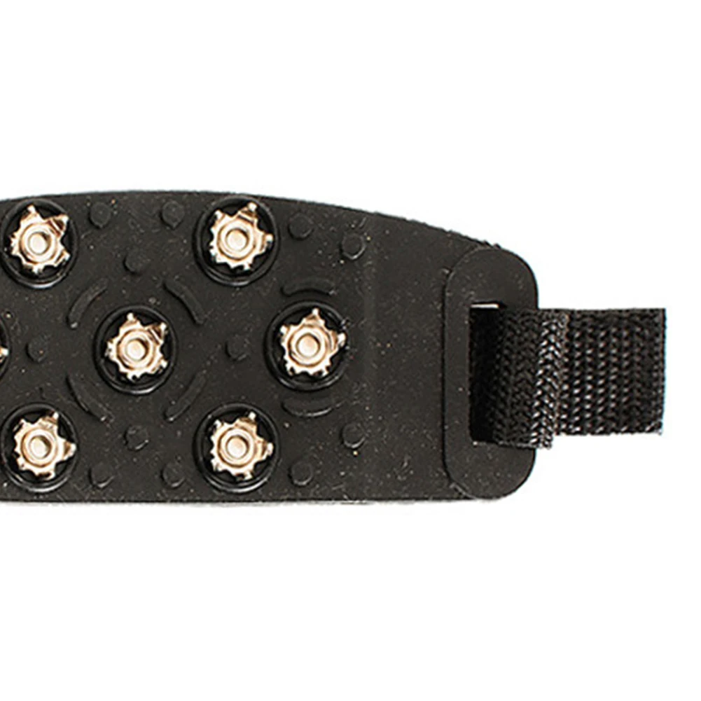 7-Stud Волшебная наклейка Спортивная походная обувь покрытие для скалолазания лед уличная, с шипами портативный зимний захват универсальные противоскользящие скобы