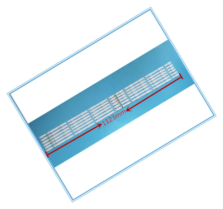 

Novo Kit4set = 48 шт tira CONDUZIDA para ue55ku6100k LM41-00135A L